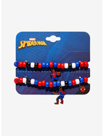 Marvel Spider-Man Pointing Meme Best Friend Bead Bracelet Set - US 8069