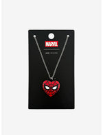 Her Universe Marvel Spider-Man Heart Pendant Necklace - US 6136