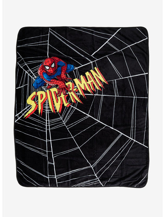 Marvel Spider-Man Web Throw Blanket - US 9725