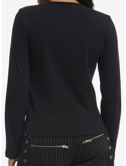 Evanescence Logo Girls Thermal Long-Sleeve T-Shirt - US 5776