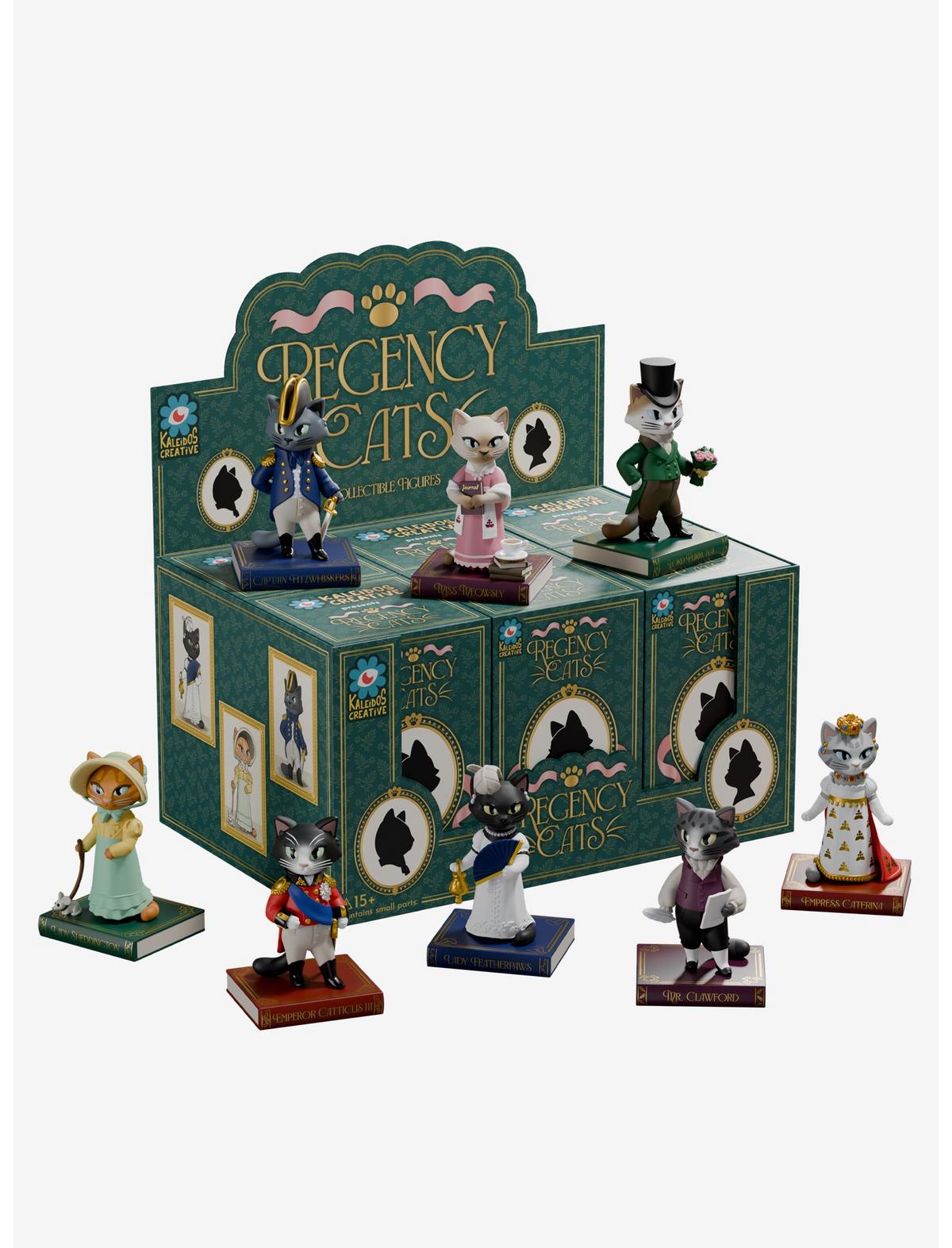 Kaleidos Creative Regency Cats Blind Box Figure - US 9639
