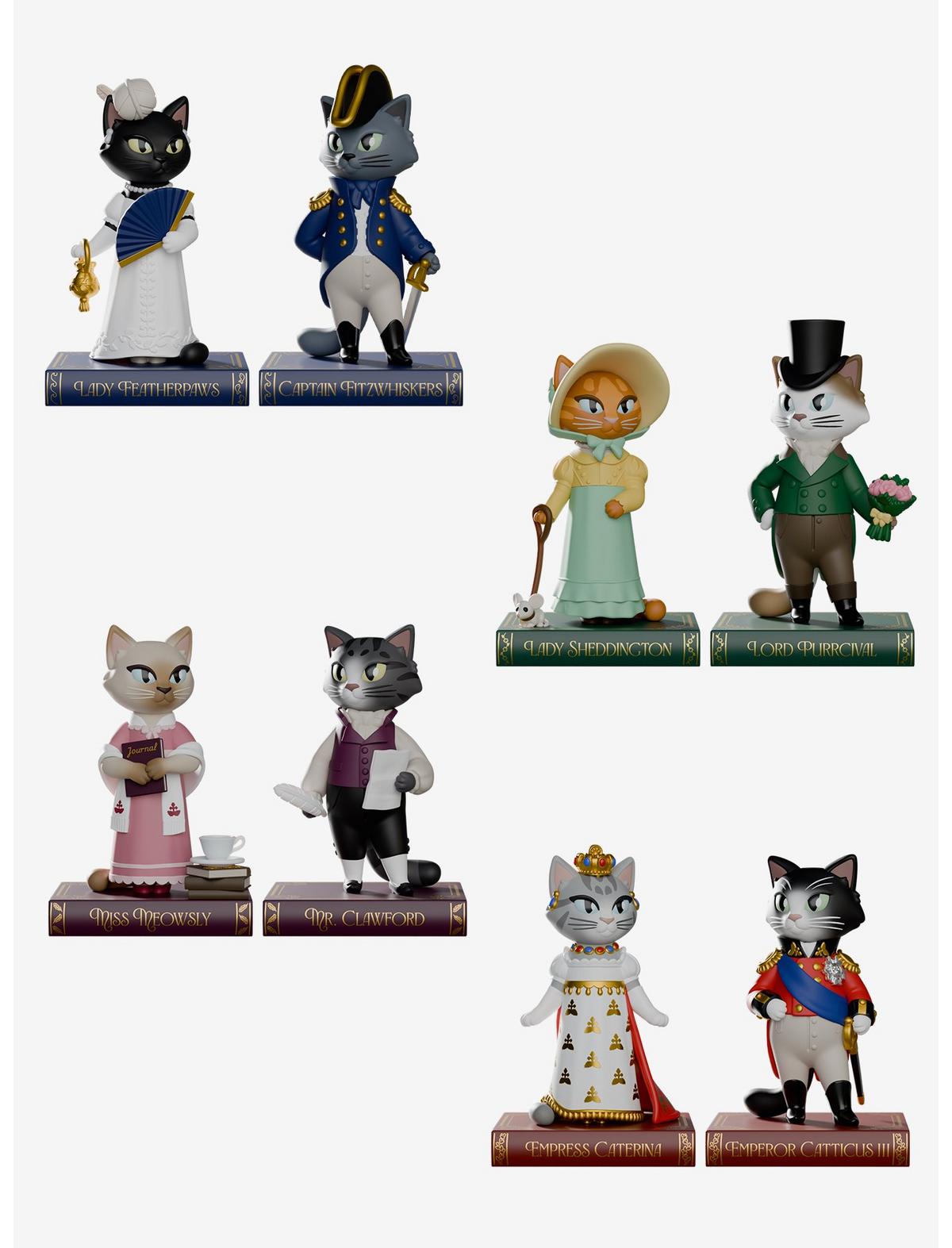 Kaleidos Creative Regency Cats Blind Box Figure - US 9639