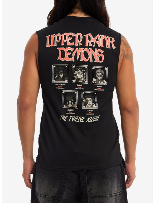 Demon Slayer: Kimetsu No Yaiba Upper Demons Muscle Tank Top - US 4293