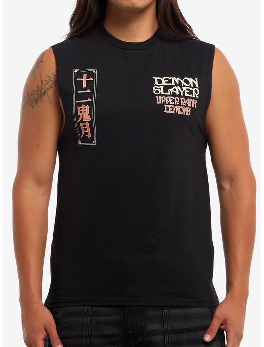 Demon Slayer: Kimetsu No Yaiba Upper Demons Muscle Tank Top - US 4293
