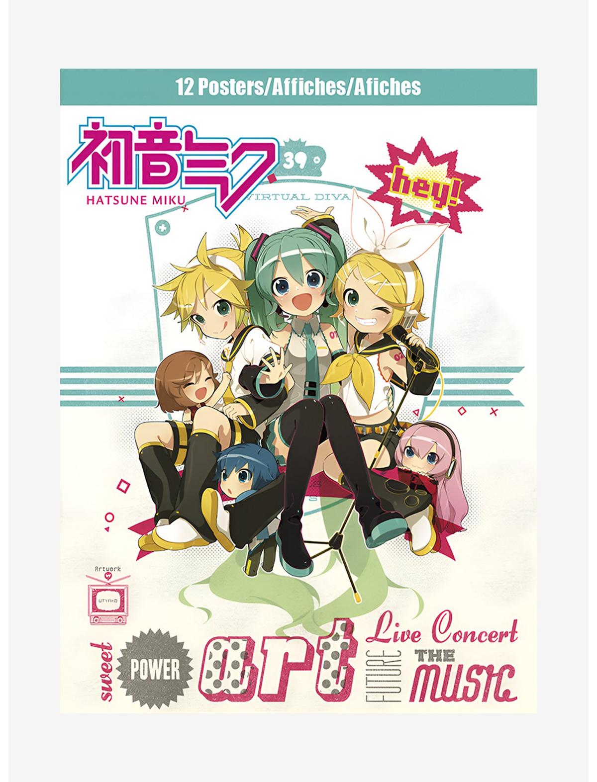 Hatsune Miku Poster Book - US 1249