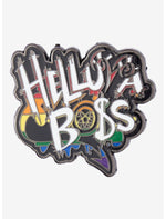 Helluva Boss Pride Logo Enamel Pin - US 6652