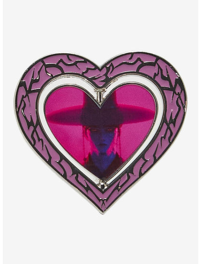 KPop Demon Hunters Jinu Glow-In-The-Dark Flip Enamel Pin - US 2582