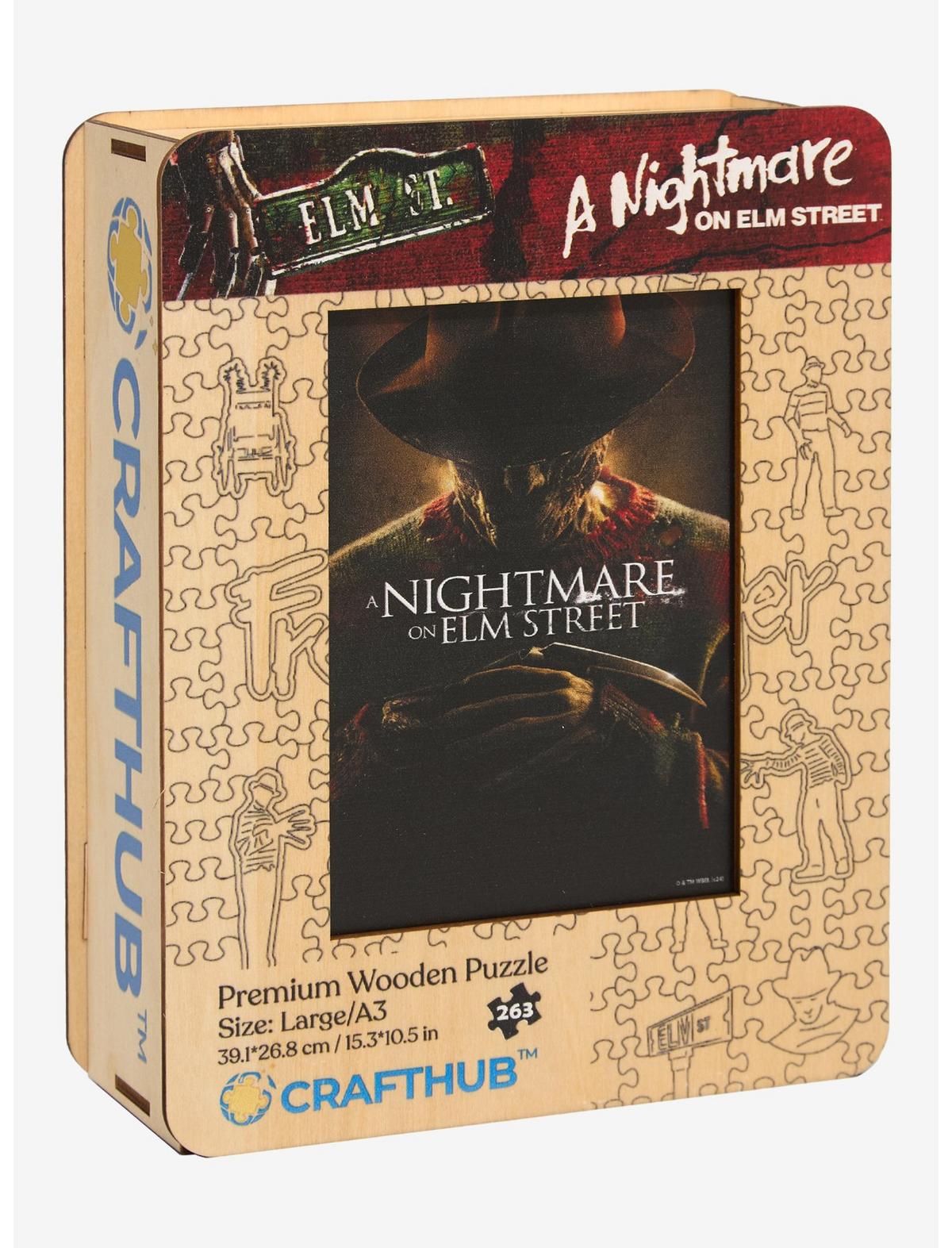 A Nightmare On Elm Street Wooden Puzzle - US 6085