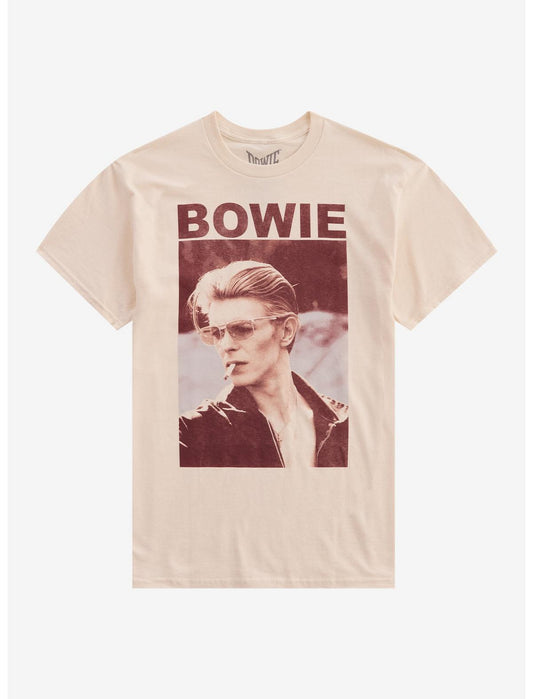 David Bowie The Man Who Fell To Earth Portrait T-Shirt - US 0495