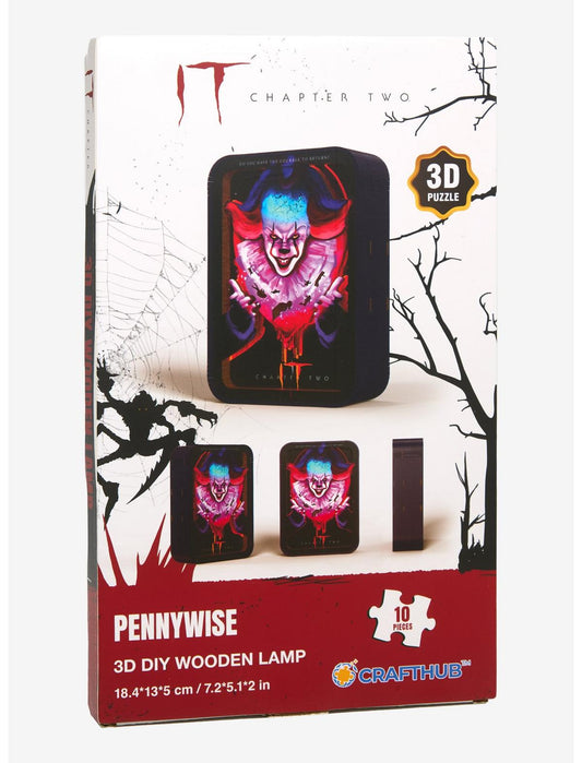 IT: Chapter Two 3D LED Lamp Wooden Puzzle - US 2028