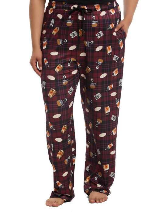 Gilmore Girls Plaid Icons Pajama Pants Plus Size - US 4168