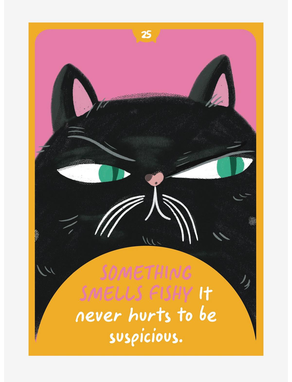 Cat Wisdom Oracle Deck - US 4768