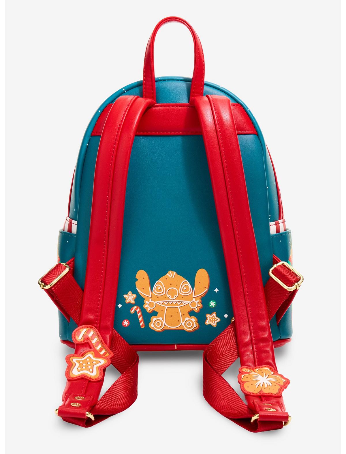 Loungefly Disney Lilo & Stitch Holiday Light-Up Mini Backpack - US 0575