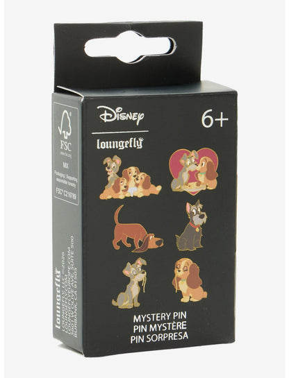 Loungefly Disney Lady And The Tramp Blind Box Enamel Pin - US 7147