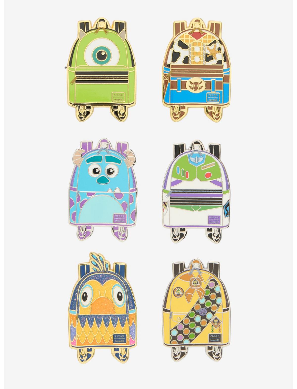 Loungefly Disney Pixar Backpack Blind Box Enamel Pin - US 6014