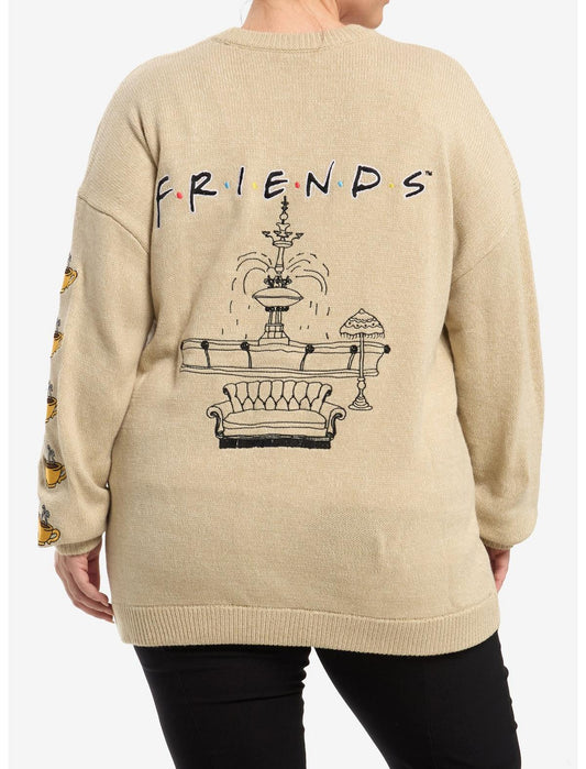 Friends Central Perk Girls Cardigan Plus Size - US 2789