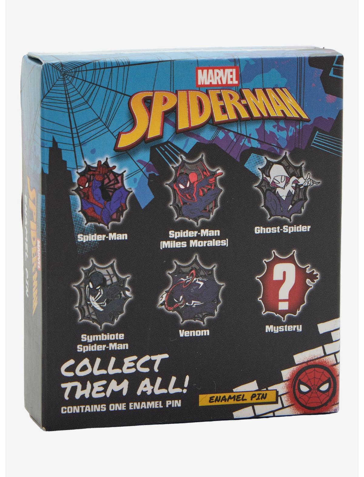 Marvel Spider-Man Stained Glass Blind Box Enamel Pin Hot Topic Exclusive - US 4321