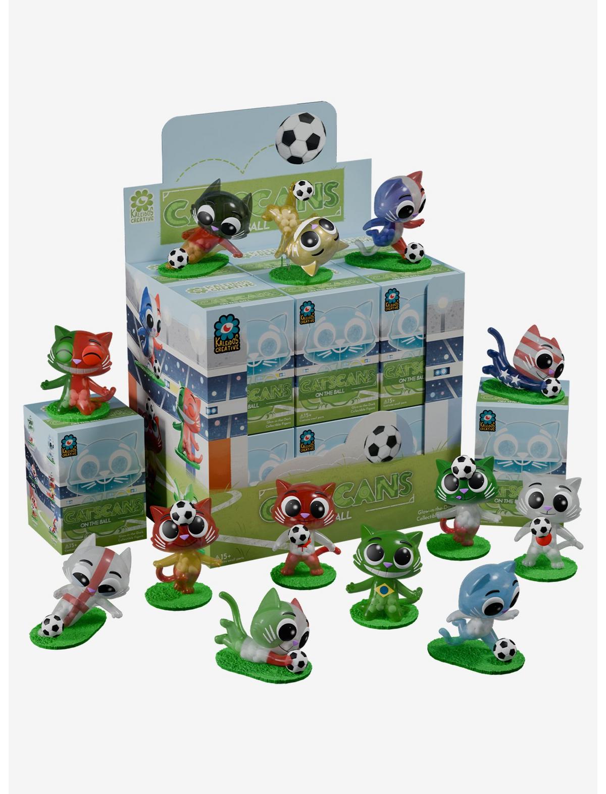 Kaleidos Creative Catscans On The Ball Blind Box Figure - US 5652