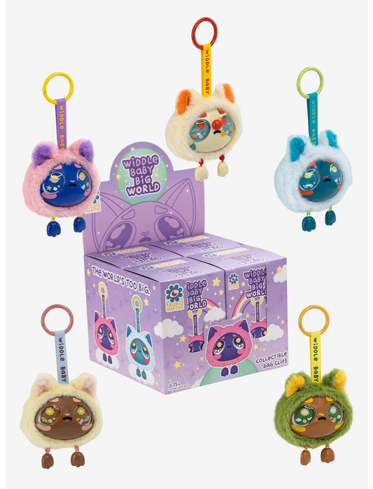 Kaleidos Creative Widdle Baby Big World Blind Box Bag Clip - US 3256