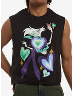 Hazbin Hotel Angel Dust Pride Heart Muscle Tank Top - US 4212