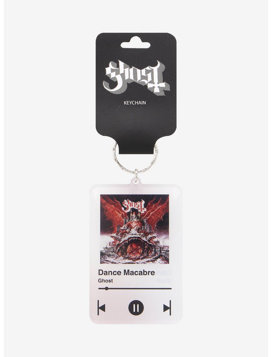 Ghost Playlist Keychain - US 5516