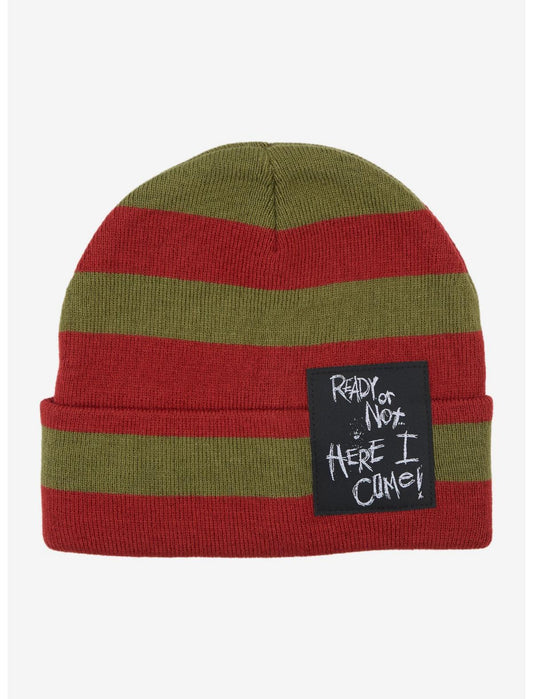 A Nightmare On Elm Street Freddy Stripe Beanie - US 1673
