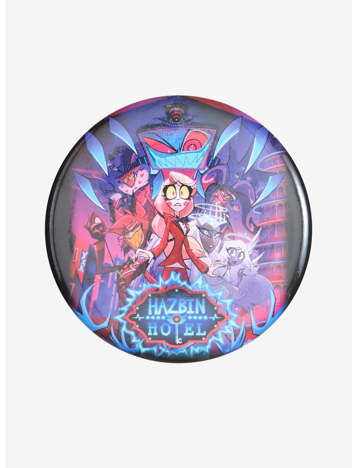 Hazbin Hotel Season 2 Poster 3 Inch Button - US 5827