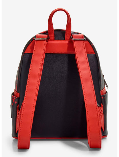 Loungefly Saw Collage Splatter Mini Backpack - US 4860