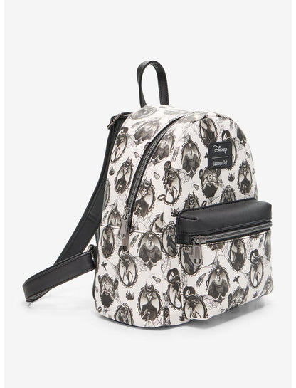 Loungefly Disney Villains Cameo Mini Backpack - US 9316