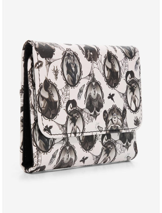 Loungefly Disney Villains Cameo Mini Flap Wallet - US 5432