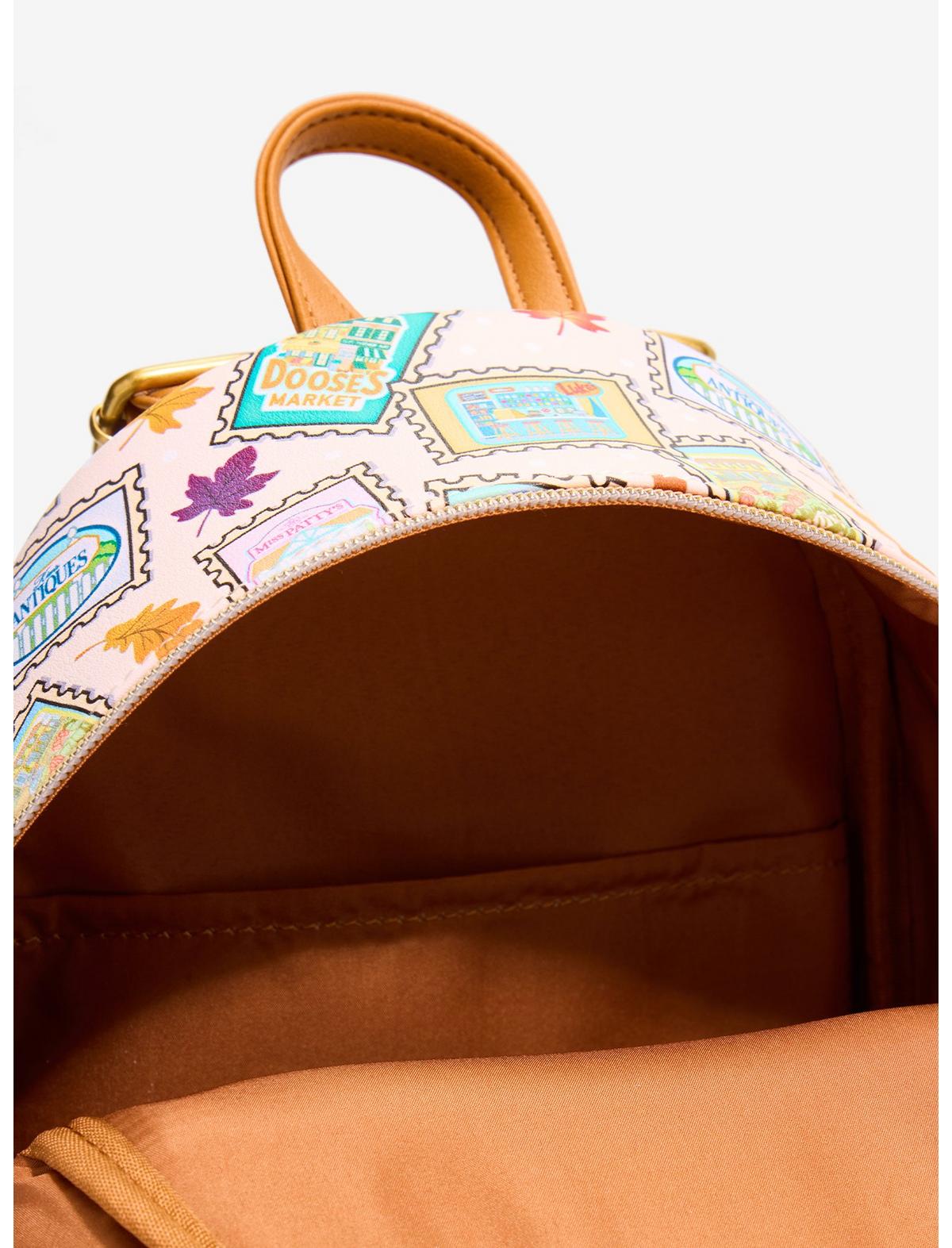 Loungefly Gilmore Girls Stamps Mini Backpack - US 8106