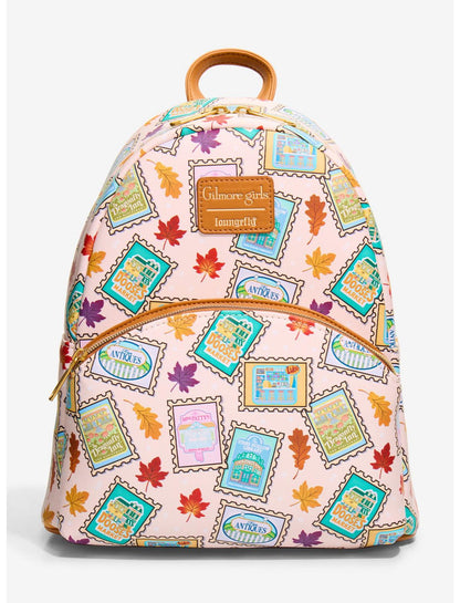 Loungefly Gilmore Girls Stamps Mini Backpack - US 8106