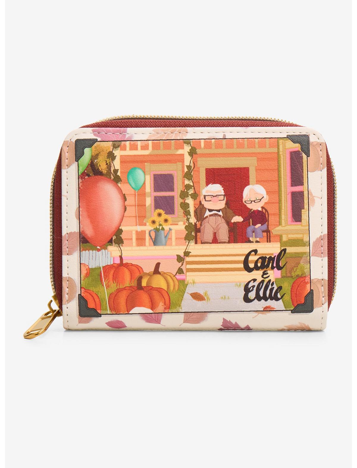 Loungefly Disney Pixar Up Pumkin Porch Mini Wallet Hot Topic Exclusive - US 7508