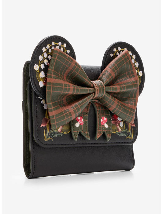 Loungefly Disney Minnie Mouse Mushroom Ears Mini Wallet Hot Topic Exclusive - US 2602