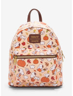 Loungefly Peanuts Snoopy Fall Things Mini Backpack Hot Topic Exclusive - US 2558