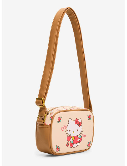 Loungefly Hello Kitty Strawberry Camera Crossbody Bag - US 0653