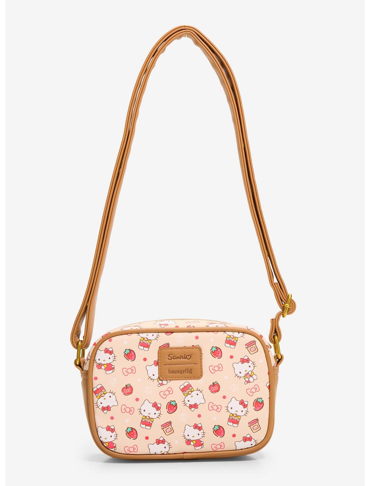Loungefly Hello Kitty Strawberry Camera Crossbody Bag - US 0653