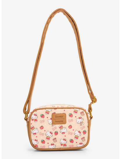 Loungefly Hello Kitty Strawberry Camera Crossbody Bag - US 0653