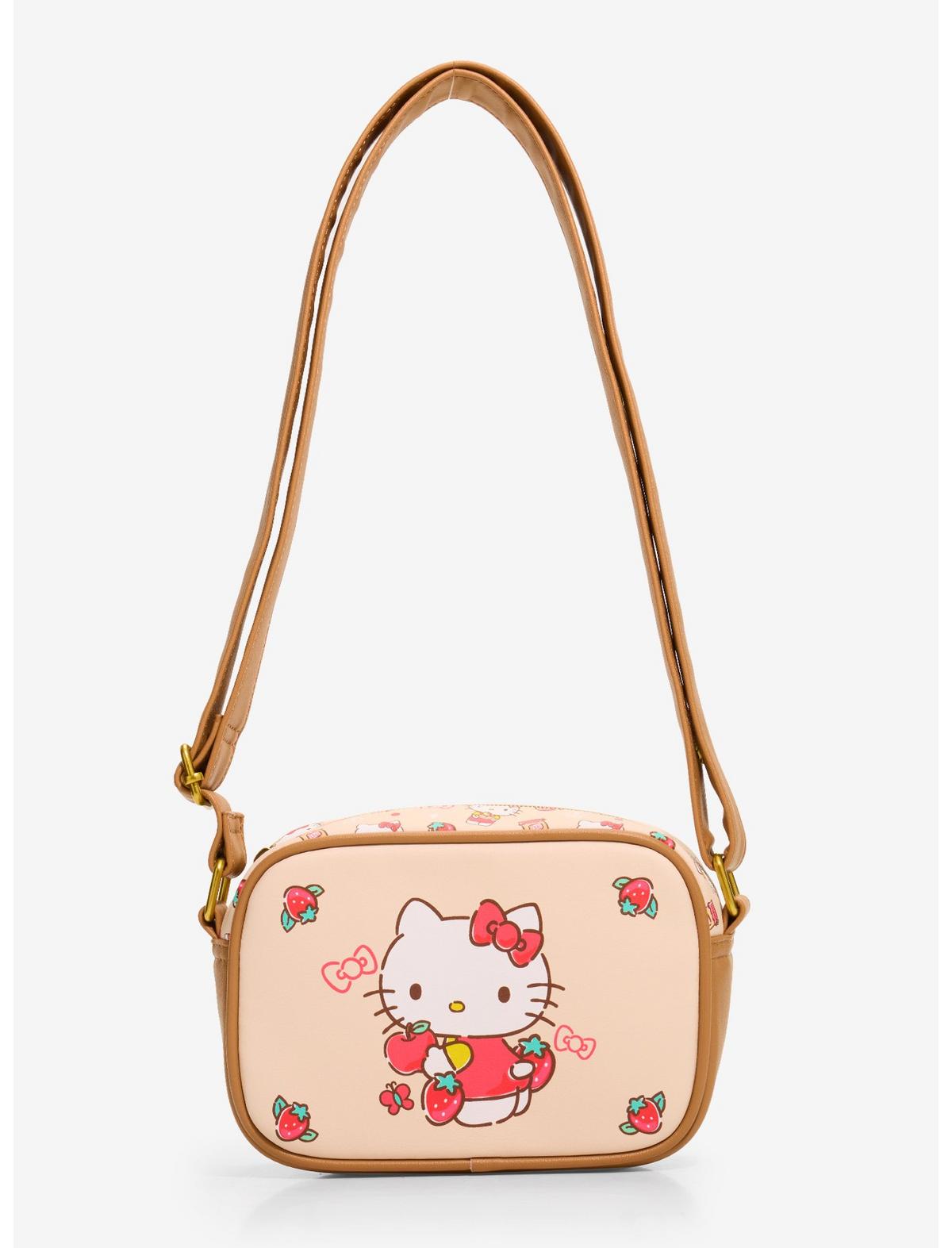 Loungefly Hello Kitty Strawberry Camera Crossbody Bag - US 0653