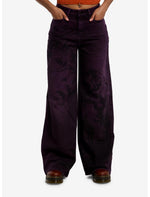 Cosmic Aura Raven Trees Purple Jeans - US 3822
