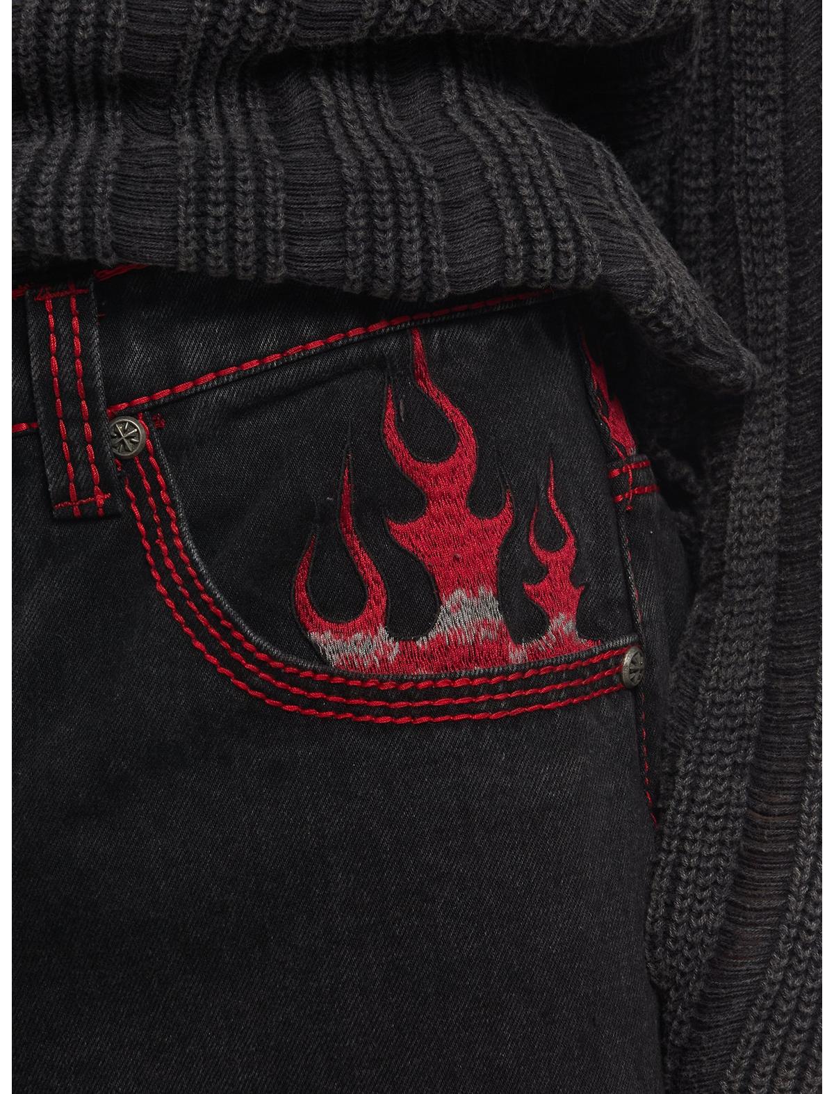 Affliction Flame Wide Leg Jeans - US 1079