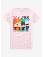 Jujutsu Kaisen First Years Rainbow Chibi T-Shirt - US 9076