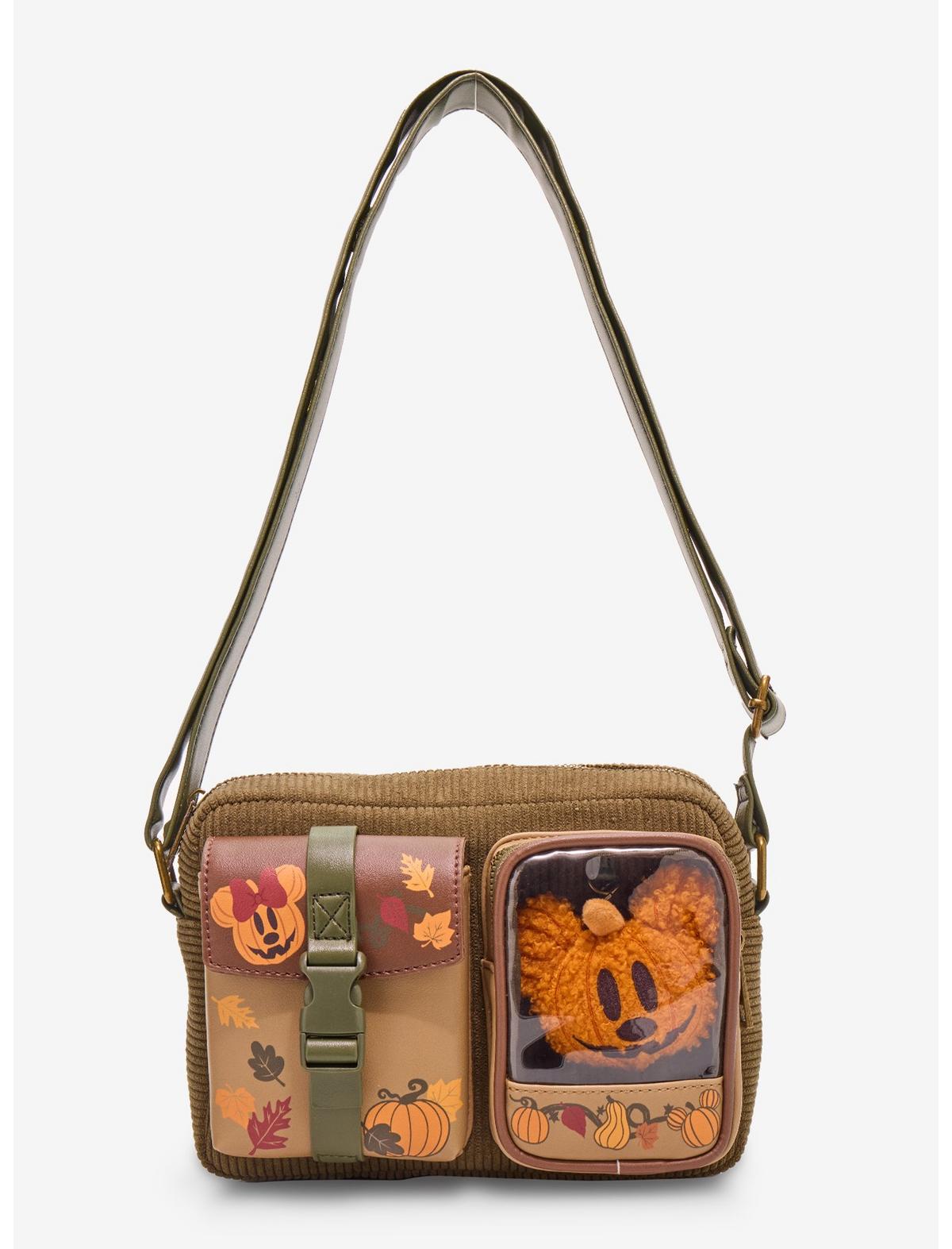 Her Universe Disney Halloween Pumpkin Plush Shoulder Bag - US 5103