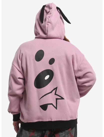Courage The Cowardly Dog Figural Girls Hoodie Plus Size - US 7088