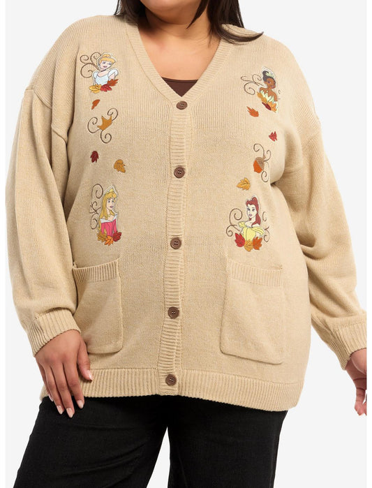 Disney Princess Fall Girls Cardigan Plus Size - US 8063