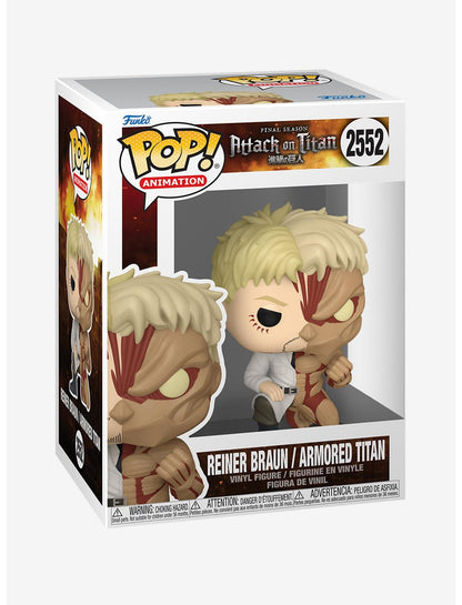Funko Attack On Titan Pop! Animation Reiner Braun/Armored Titan Vinyl Figure - US 1794