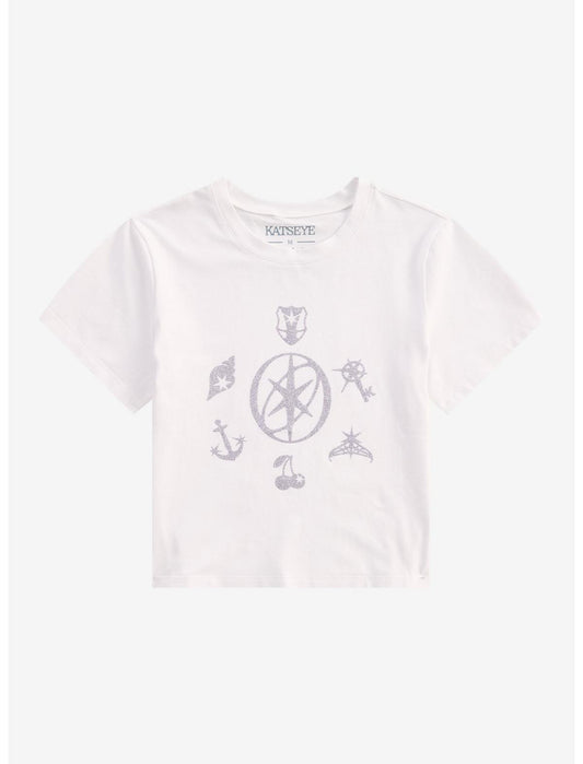 KATSEYE Glitter Icons Girls Baby T-Shirt - US 4620