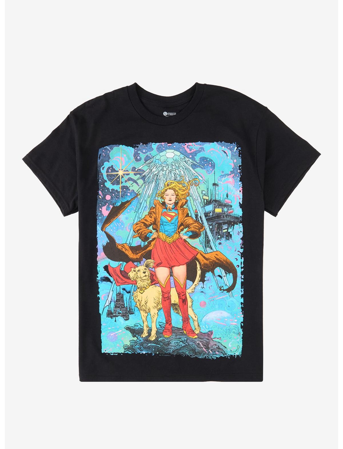 DC Comics Supergirl & Krypto T-Shirt - US 0450