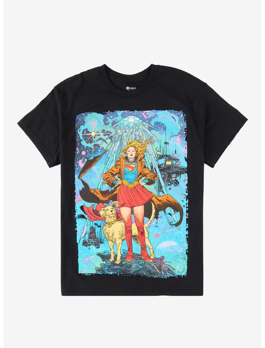 DC Comics Supergirl & Krypto T-Shirt - US 0450
