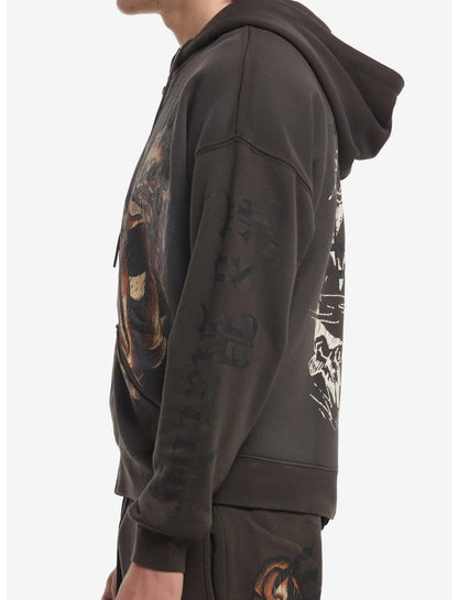 Ed Hardy Skeleton Reaper Hoodie - US 1298